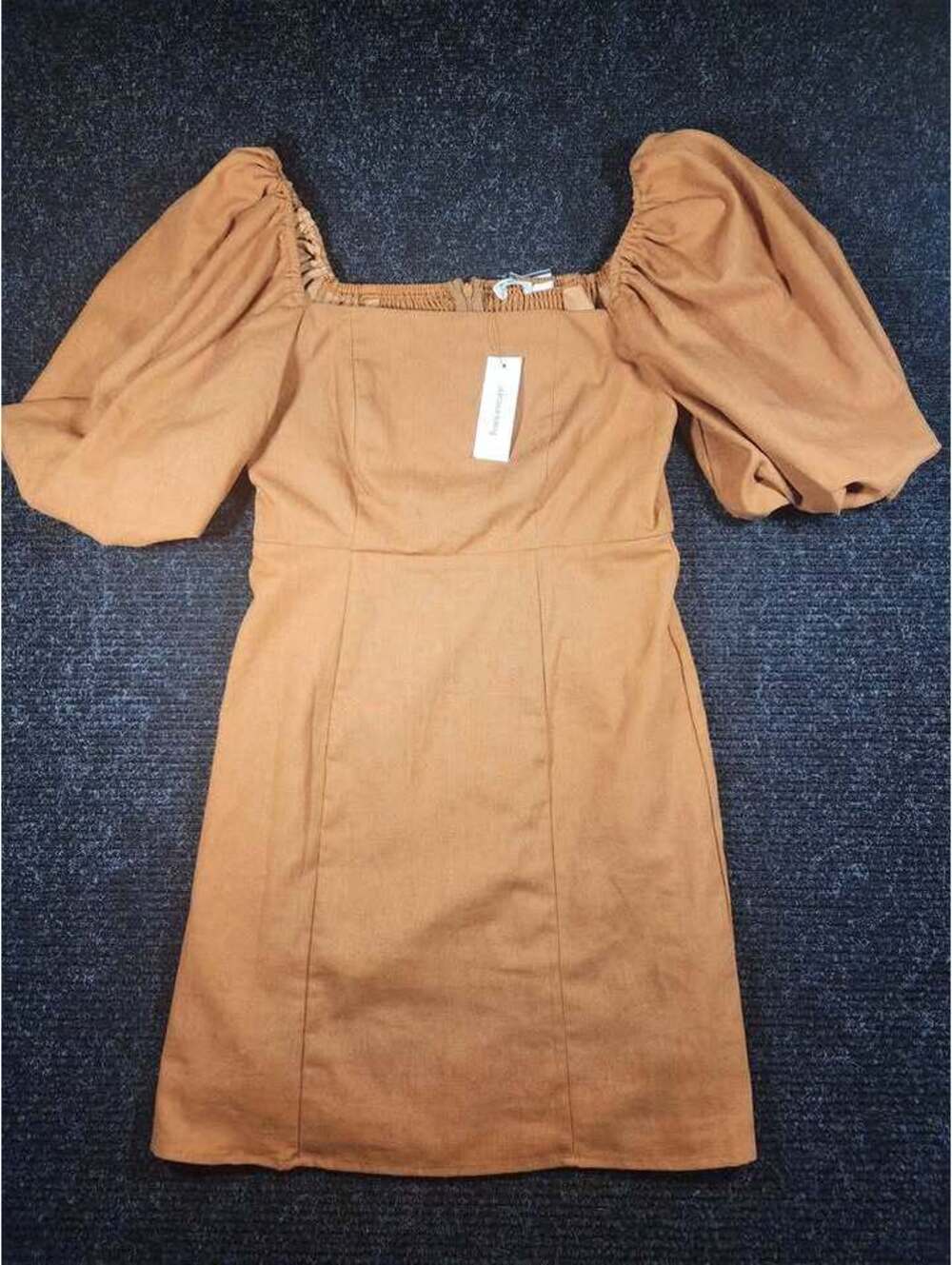 NWT Francesca's Mi Ami Puff Sleeve Mini Dress Size S